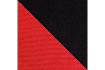 Alvared 4-sits Bäddsoffa med Dubbeldivan med Förvaring - Röd/Svart - Products - Möbler - Soffa - Bäddsoffa - U bäddsoffa