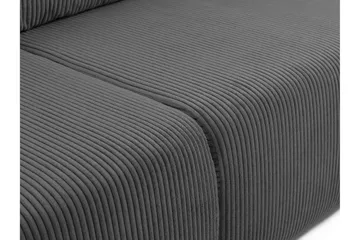 Barile Bäddsoffa 3-sits i Plysch - Beige - Products - Möbler - Soffa - Bäddsoffa - 3 sits bäddsoffa