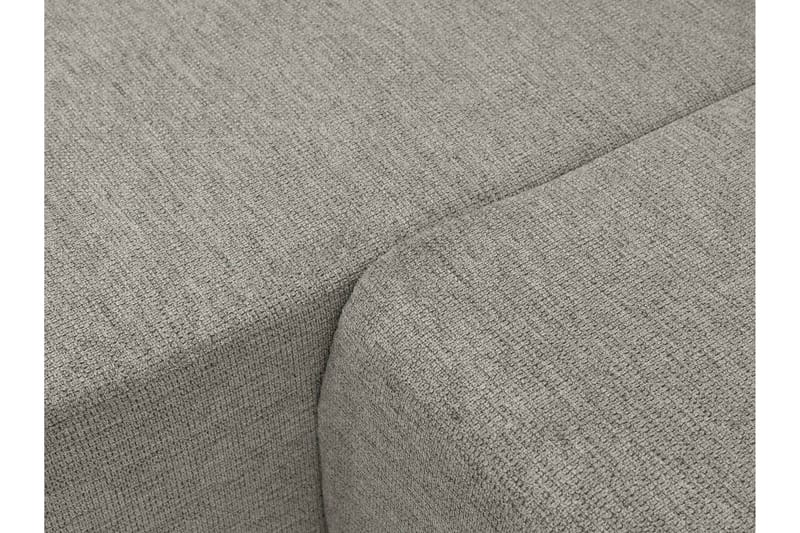 Barile Bäddsoffa med Divan 3-sits i Plysch - Vit - Products - Möbler - Soffa - Bäddsoffa - Bäddsoffa divan