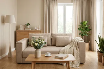 Bergen Extra djup 3-sits Bäddsoffa med Bäddmadrass i Latex och Tvättbar klädsel - Beige Tyg - Products - Möbler - Soffa - Bäddsoffa - 3 sits bäddsoffa