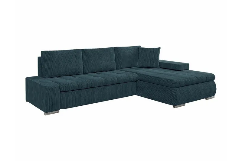 Cerys 3-sits Hörnbäddsoffa Dark blue
