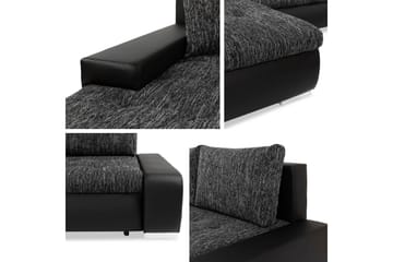 Cerys Bäddsoffa m. Divan 3-sits - Grön - Products - Möbler - Soffa - Bäddsoffa - Bäddsoffa divan