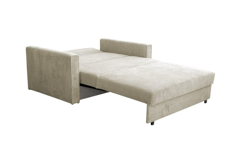 Denegal 2-sits liten bäddsoffa i Tyg - Grå - Products - Möbler - Soffa - Bäddsoffa - 2 sits bäddsoffa