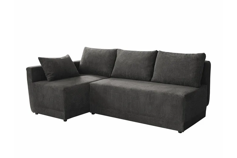 Denegal 3-sits Hörnbäddsoffa Dark grey