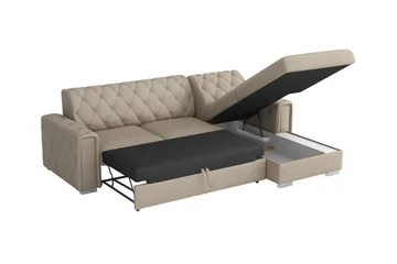 Denegal 3-sits Hörnbäddsoffa - Products - Möbler - Soffa - Bäddsoffa - Hörnbäddsoffa