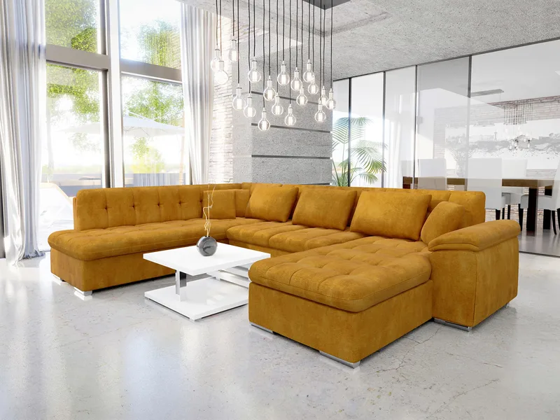 Dynir 6-sits U-Suffa Divan Höger - Products - Möbler - Soffa - Bäddsoffa - Hörnbäddsoffa