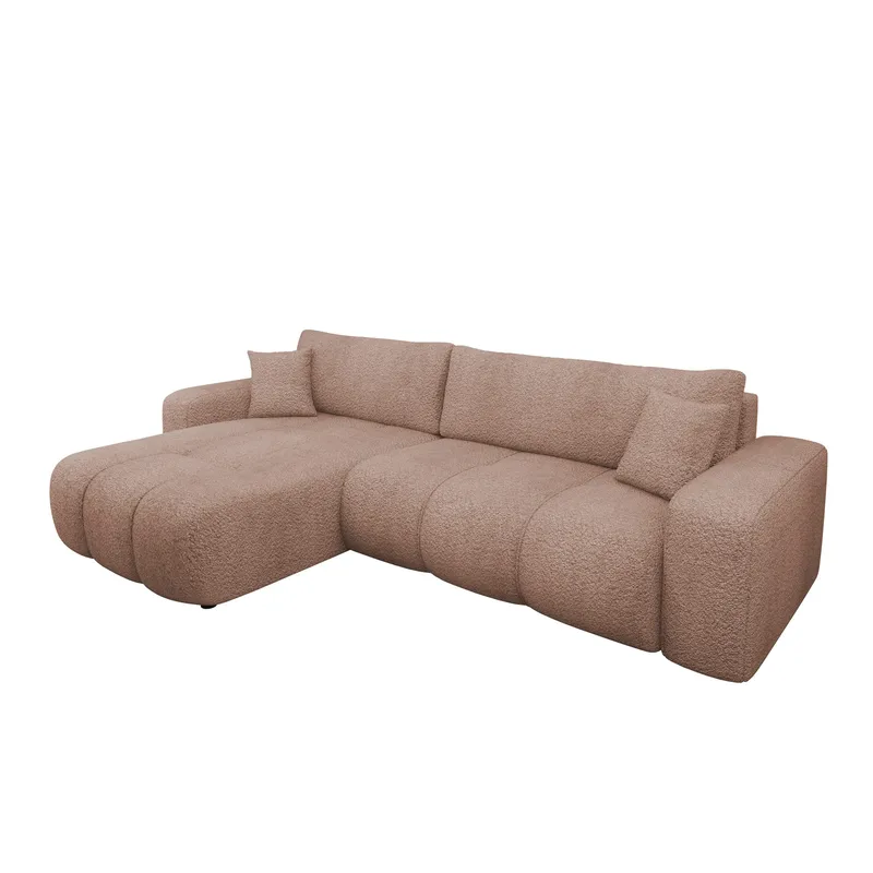 Flo Bäddsoffa med Divan 3-sits, Brun