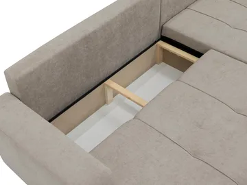 Flo Bäddsoffa med Divan 3-sits - Krämvit - Products - Möbler - Soffa - Bäddsoffa - Bäddsoffa divan