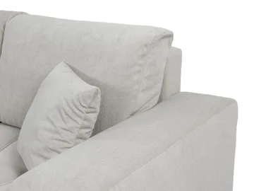 Flo Bäddsoffa med Divan 3-sits - Vit - Products - Möbler - Soffa - Bäddsoffa - Bäddsoffa divan