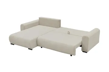 Handda Bäddsoffa med Divan 3-sits i Sammet - Gul - Products - Möbler - Soffa - Bäddsoffa - Bäddsoffa divan