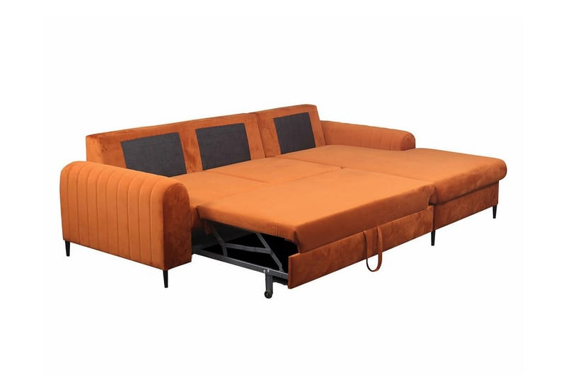 Kintore 3-sits Hörnbäddsoffa Ljusgrå - Products - Möbler - Soffa - Bäddsoffa - Bäddsoffa divan