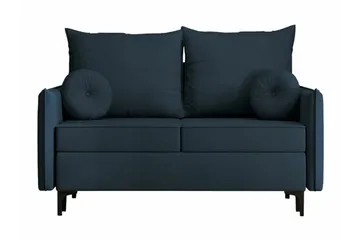 Knocklong 2-sits Bäddsoffa - Blå - Products - Möbler - Soffa - Bäddsoffa - Bäddsoffa längsbäddad