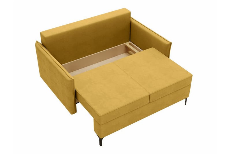 Knocklong 2-sits Bäddsoffa - Blå - Products - Möbler - Soffa - Bäddsoffa - Bäddsoffa längsbäddad