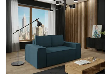 Knocklong 2-sits Bäddsoffa - Blå - Products - Möbler - Soffa - Bäddsoffa - 2 sits bäddsoffa