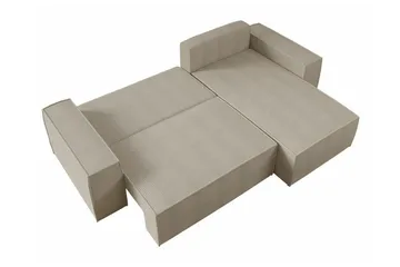 Knocklong 3-sits Hörnbäddsoffa - Gul - Products - Möbler - Soffa - Bäddsoffa - Hörnbäddsoffa