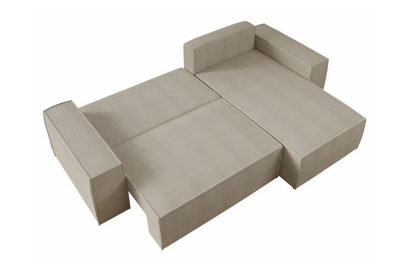 Knocklong 3-sits Hörnbäddsoffa - Svart - Products - Möbler - Soffa - Bäddsoffa - Hörnbäddsoffa