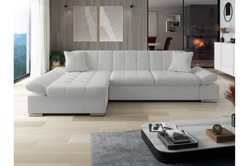 Lomux 3-sits Hörnbäddsoffa White - Products - Möbler - Soffa - Bäddsoffa - Hörnbäddsoffa