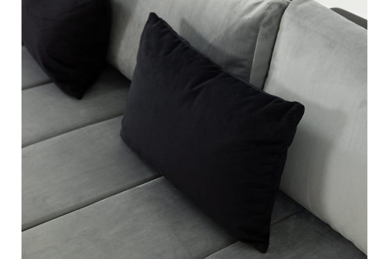 Naoma Bäddsoffa Höger - Blå - Products - Möbler - Soffa - Bäddsoffa - Bäddsoffa divan