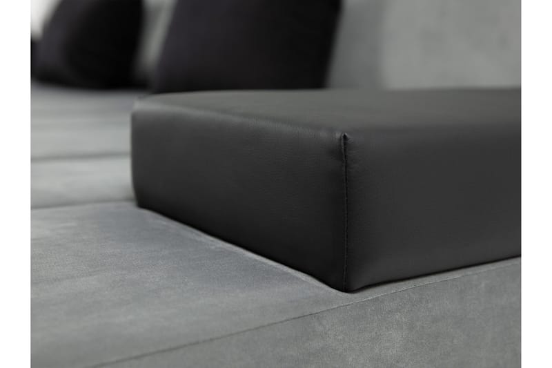 Naoma Bäddsoffa med Divan 4-sits - Grön - Products - Möbler - Soffa - Bäddsoffa - Bäddsoffa divan