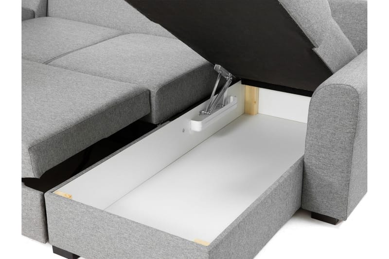 Taberk Bäddsoffa med Divan och Schäslong 5-sits - Rosa - Products - Möbler - Soffa - Bäddsoffa - Bäddsoffa divan