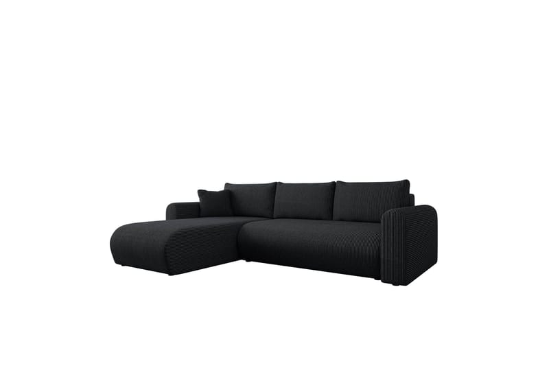 Tacon Bäddsoffa m. Divan 3-sits, Svart