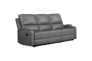 Dallas Reclinersoffa 3-sits - Grå - Products - Möbler - Soffa - Biosoffa & reclinersoffa
