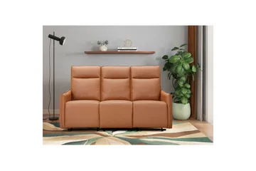 Lugo Reclinersoffa 3-sits - Brun - Products - Möbler - Soffa - Biosoffa & reclinersoffa