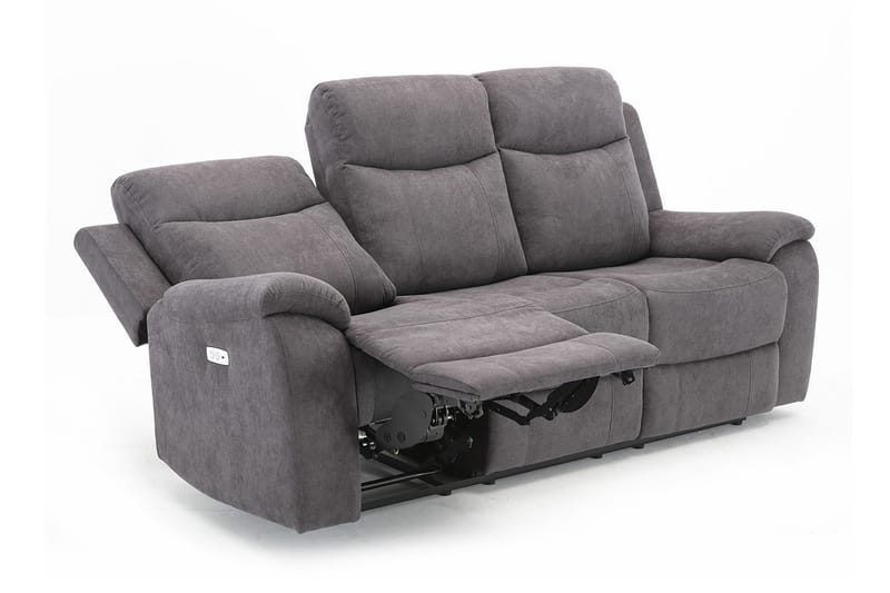 Milo Soffa 3-sits - Grå - Products - Möbler - Soffa - Biosoffa & reclinersoffa - 3 sits biosoffa & reclinersoffa