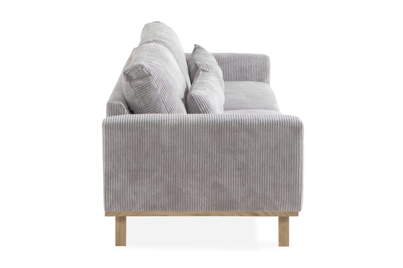 Copenhagen 4-sits Manchestersoffa - Ljusgrå - Products - Möbler - Soffa - 4 sits soffa