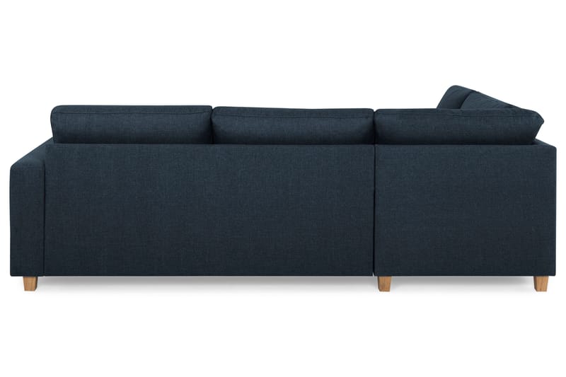 Crazy 3-sits Vänstervänd L-formad Schäslongsoffa i Tyg - Blå - Products - Möbler - Soffa - Divansoffa & schäslongsoffa