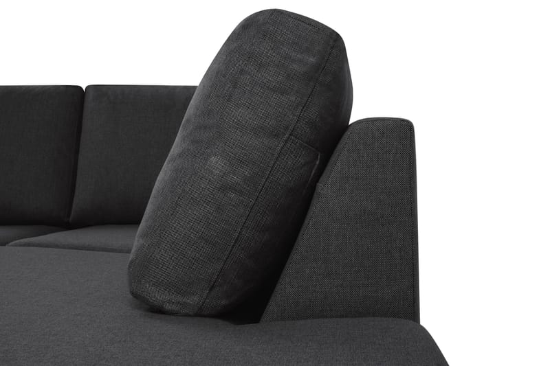 Crazy 5-sits Högervänd U-formad X-Large Soffa med Divan och Schäslong i Tyg - Antracit - Products - Möbler - Soffa - U-soffa