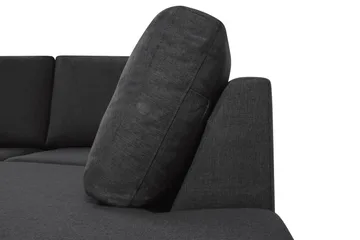 Crazy 5-sits Högervänd U-formad X-Large Soffa med Divan och Schäslong i Tyg - Antracit - Products - Möbler - Soffa - U-soffa