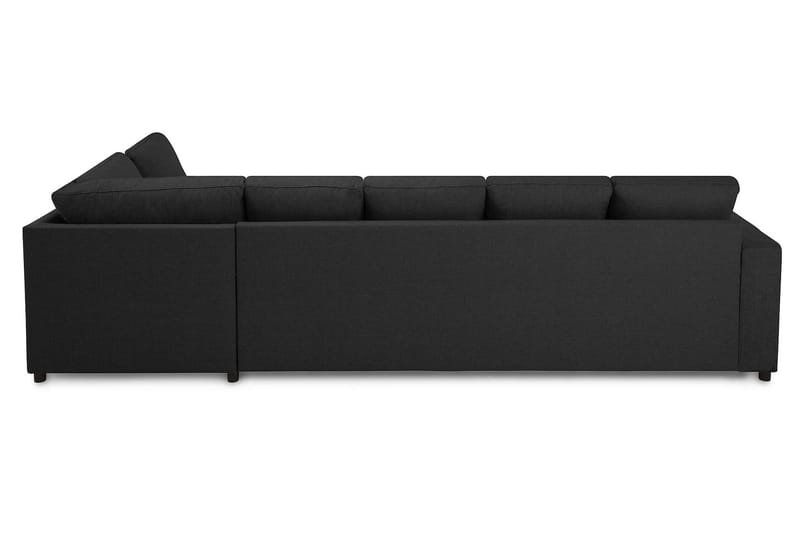 Crazy 5-sits Högervänd U-formad X-Large Soffa med Divan och Schäslong i Tyg - Antracit - Products - Möbler - Soffa - U-soffa