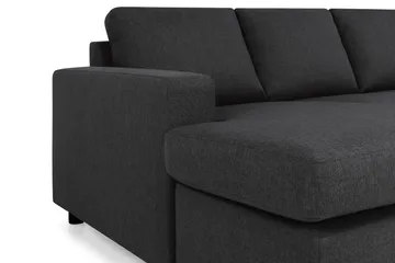 Crazy 5-sits Högervänd U-formad X-Large Soffa med Divan och Schäslong i Tyg - Antracit - Products - Möbler - Soffa - U-soffa