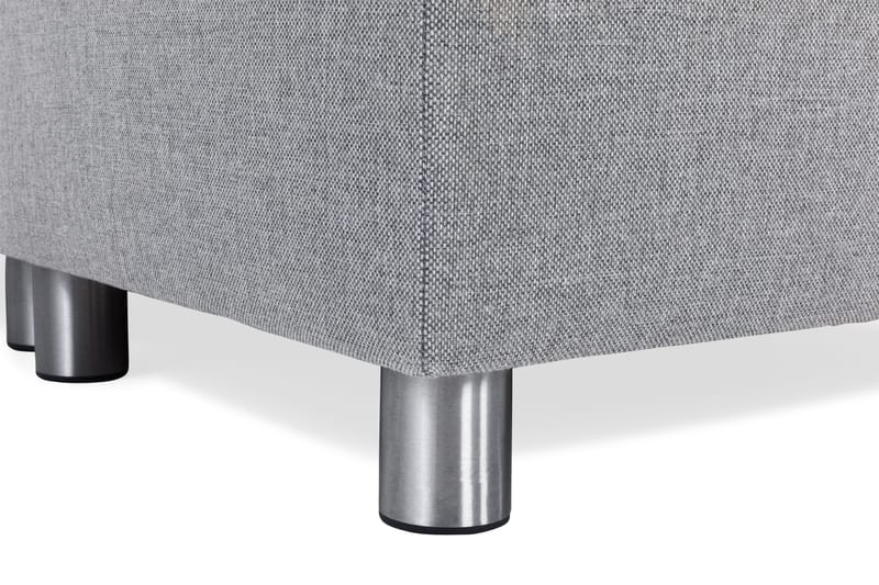 Crazy 5-sits Högervänd U-formad X-Large Soffa med Divan och Schäslong i Tyg - Grå - Products - Möbler - Soffa - U-soffa