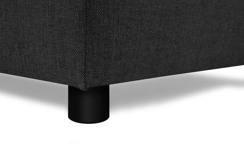 Crazy 5-sits U-formad Soffa med dubbelschäslong i Tyg - Antracit - Products - Möbler - Soffa - U-soffa