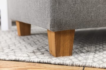 Crazy 5-sits Vänstervänd U-formad Soffa med Divan och Schäslong i Tyg - Grå - Products - Möbler - Soffa - U-soffa