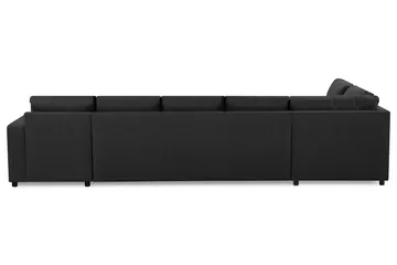 Crazy 5-sits Vänstervänd U-formad X-Large Soffa med Divan och Schäslong i Tyg - Antracit - Products - Möbler - Soffa - U-soffa