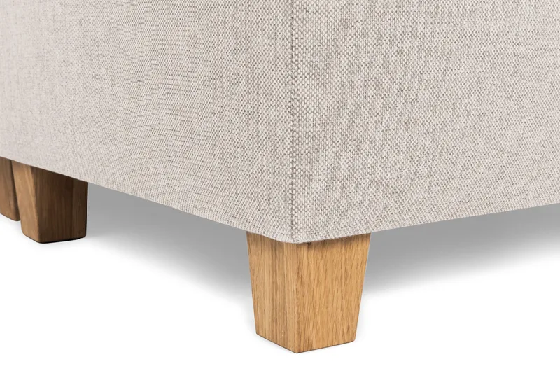 Crazy 5-sits Vänstervänd U-formad X-Large Soffa med Divan och Schäslong i Tyg - Beige - Products - Möbler - Soffa - U-soffa