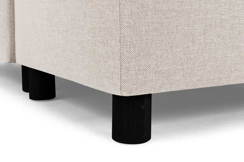 Crazy 6-sits Högervänd U-formad XX-Large Soffa med Divan och Schäslong i Tyg - Beige - Products - Möbler - Soffa - U-soffa