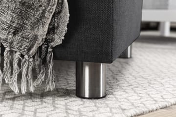 Crazy 6-sits Högervänd U-formad XX-Large Soffa med Divan och Schäslong i Tyg - Mörkgrå - Products - Möbler - Soffa - U-soffa