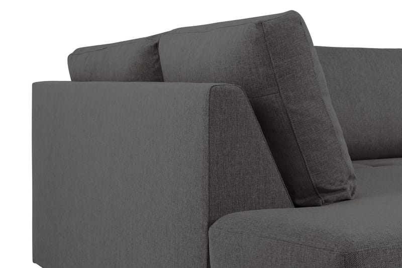 Crazy 6-sits Vänstervänd U-formad XX-Large Soffa med Divan och Schäslong i Tyg - Mörkgrå - Products - Möbler - Soffa - U-soffa