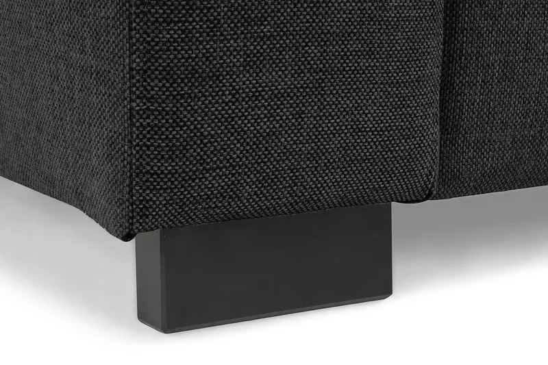 Crazy 6-sits Vänstervänd U-formad XX-Large Soffa med Divan och Schäslong i Tyg - Mörkgrå - Products - Möbler - Soffa - U-soffa