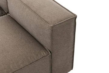 Cubo 5-sits L-formad Djup Modulhörnsoffa i Tyg - Grå - Products - Möbler - Soffa - Hörnsoffa