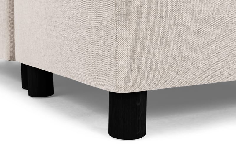 Crazy 3-sits Högervänd L-formad Schäslongsoffa i Tyg - Beige - Products - Möbler - Soffa - Divansoffa & schäslongsoffa - 2 sits soffa med divan