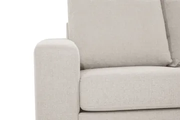 Crazy 3-sits Högervänd L-formad Schäslongsoffa i Tyg - Beige - Products - Möbler - Soffa - Divansoffa & schäslongsoffa - 2 sits soffa med divan