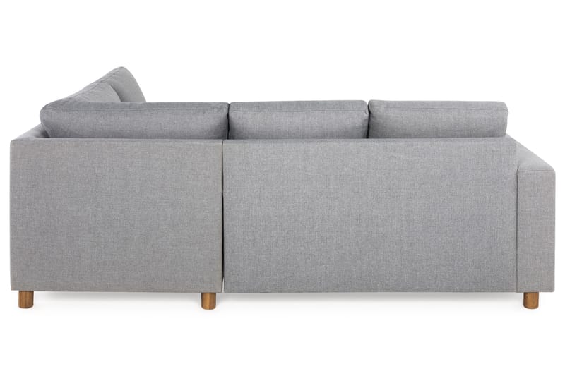 Crazy 3-sits Högervänd L-formad Schäslongsoffa i Tyg - Grå - Products - Möbler - Soffa - Divansoffa & schäslongsoffa - 2 sits soffa med divan