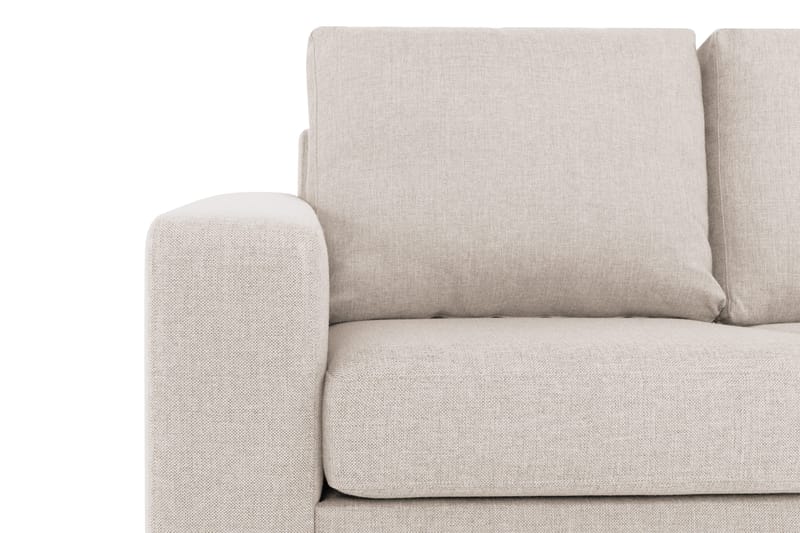 Crazy 3-sits Vändbar L-formad Divansoffa i Tyg - Beige - Products - Möbler - Soffa - Divansoffa & schäslongsoffa - 3 sits soffa med divan