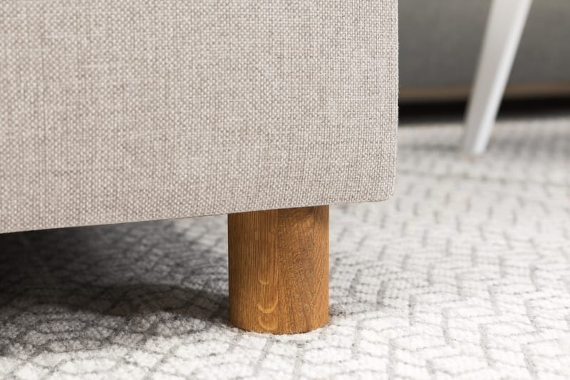 Crazy 4-sits Högervänd L-formad Schäslongsoffa i Tyg - Beige - Products - Möbler - Soffa - Divansoffa & schäslongsoffa - 3 sits soffa med divan