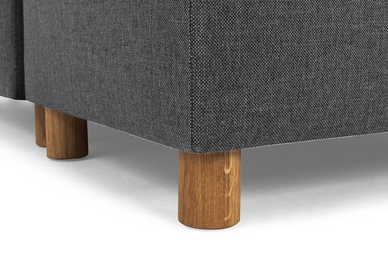 Crazy 4-sits Högervänd L-formad Schäslongsoffa i Tyg - Mörkgrå - Products - Möbler - Soffa - Divansoffa & schäslongsoffa - 3 sits soffa med divan